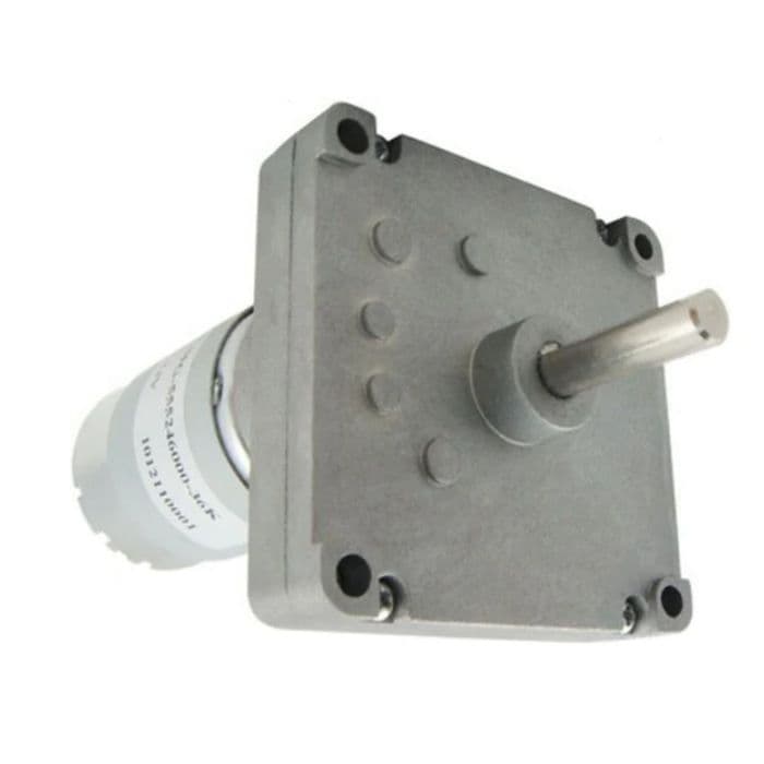 DC Rectangle Gear motor 12V 300 RPM with High Torque - View 3
