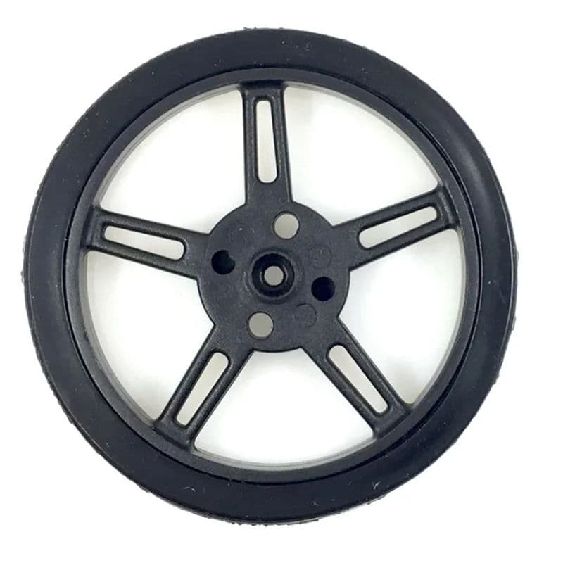 60MM 360° Continuous Rotation Wheel for SG90/MG90 RW60 - View 1