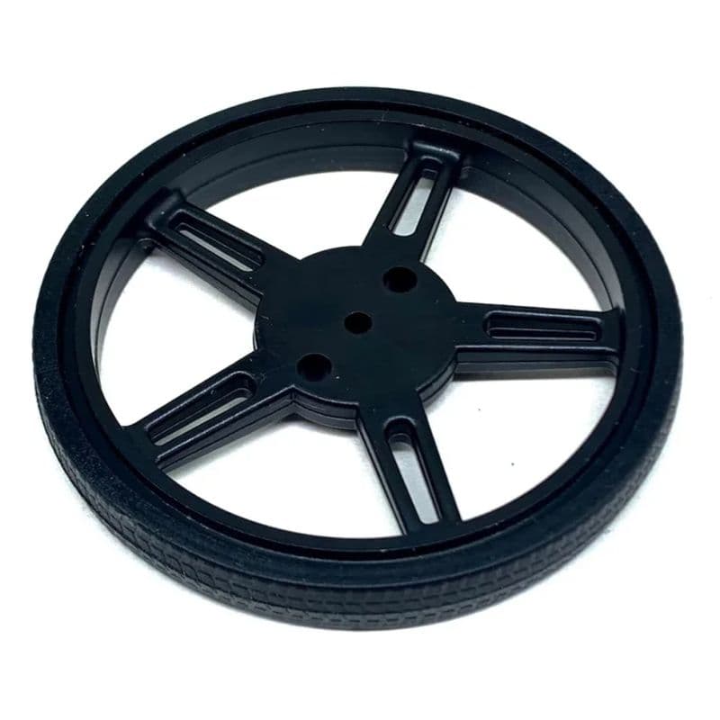 60MM 360° Continuous Rotation Wheel for SG90/MG90 RW60 - View 2