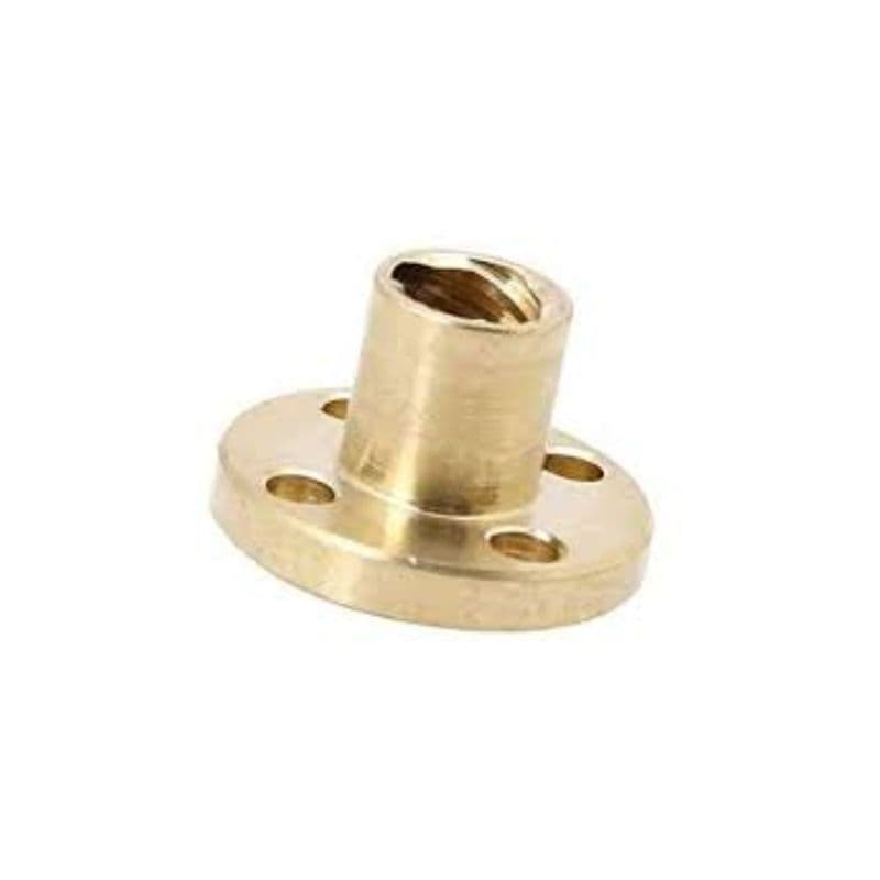Single Start 8mm Copper Nut - View 2