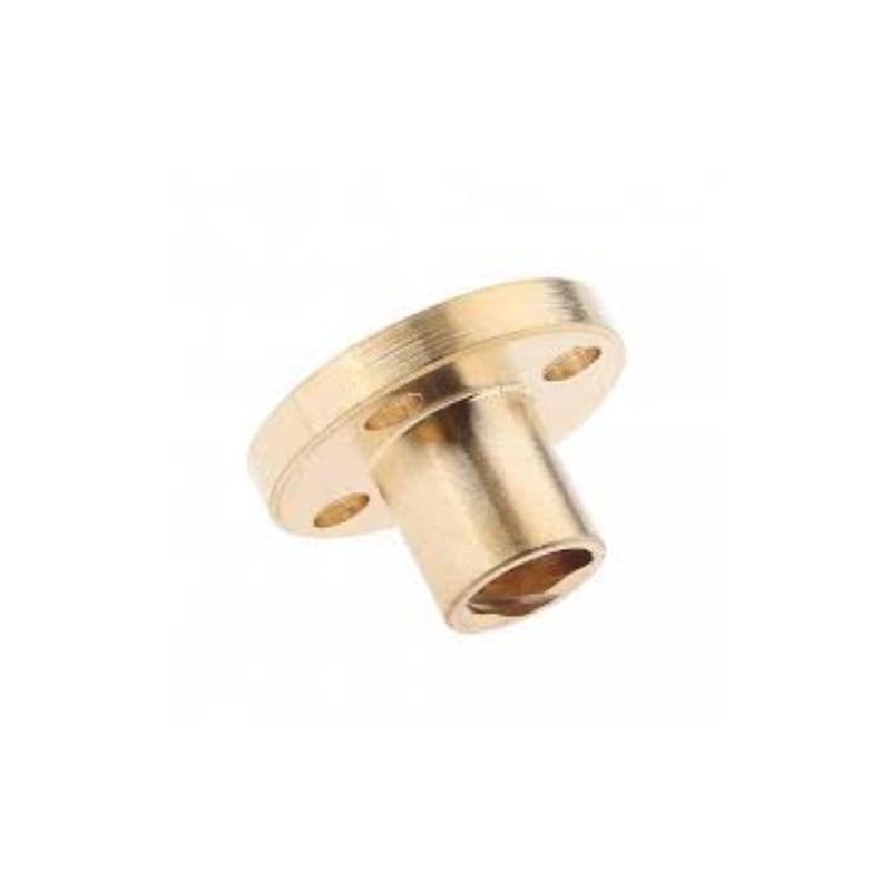 Single Start 8mm Copper Nut - View 3