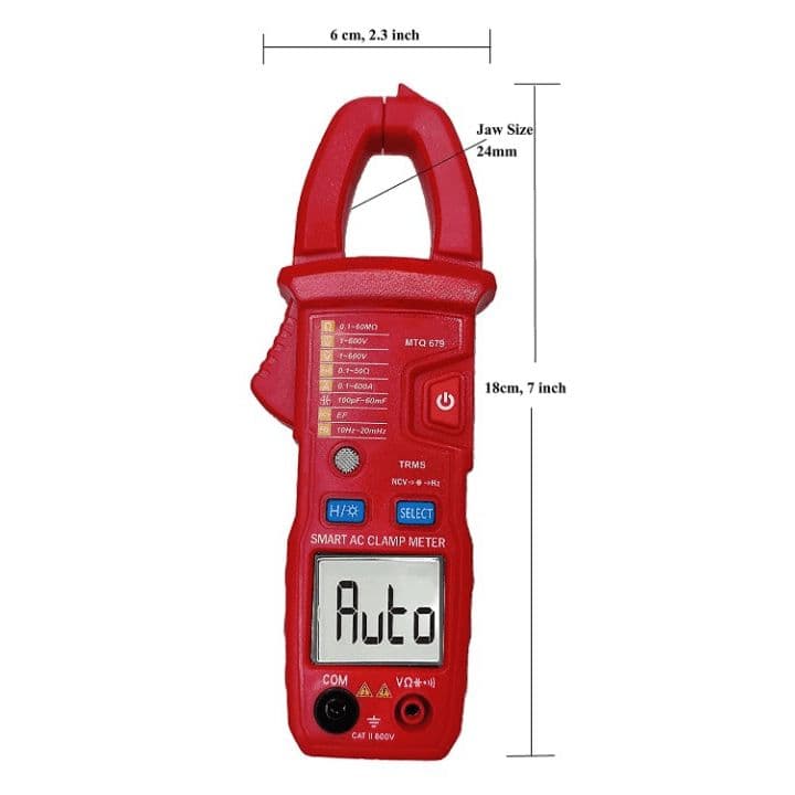 MetroQ MTQ 679 600A Auto Smart Clamp Meter - View 2
