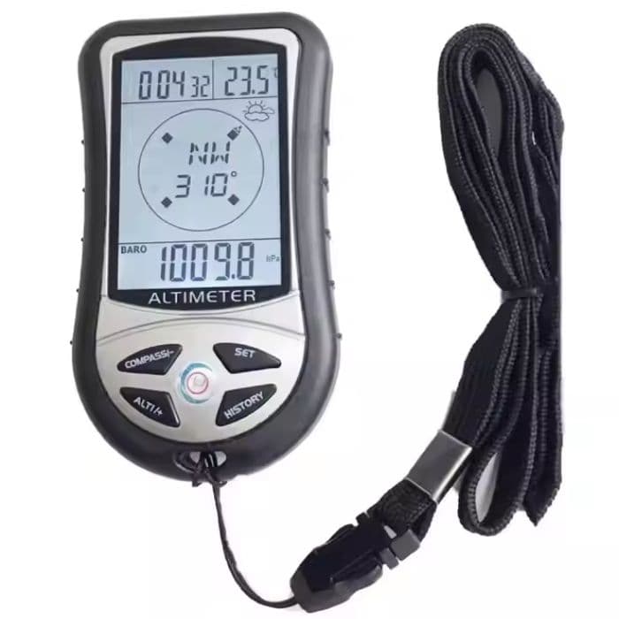 8 in 1 Handheld GPS Compass Altimeter Barometer Watch with Calendar & Forecast Timer - View 1