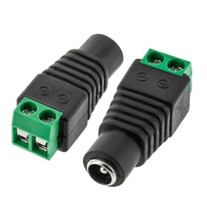 DC Power Female Plug Jack Adapter Connector - View 3