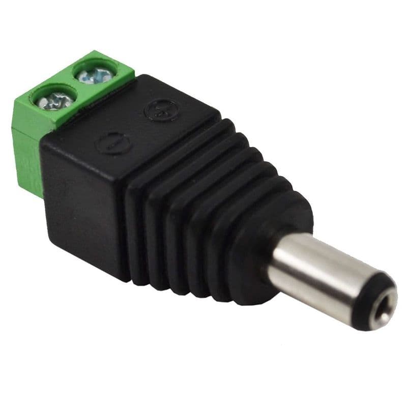 DC Power Male Plug Jack Adapter Connector - View 1