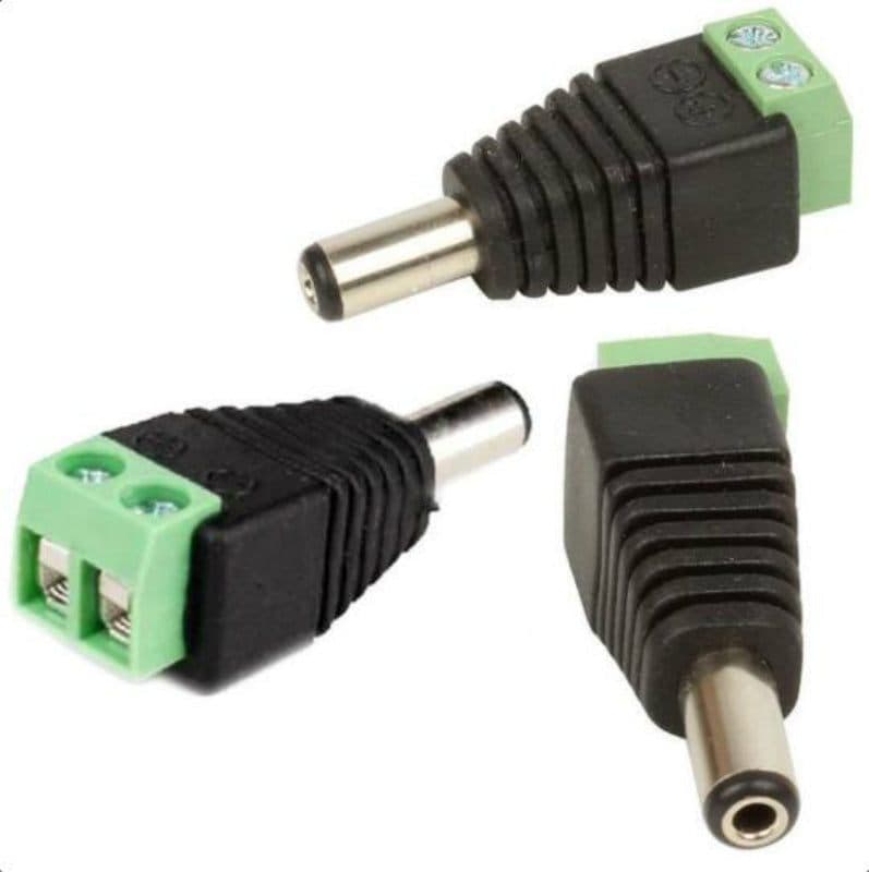 DC Power Male Plug Jack Adapter Connector - View 3