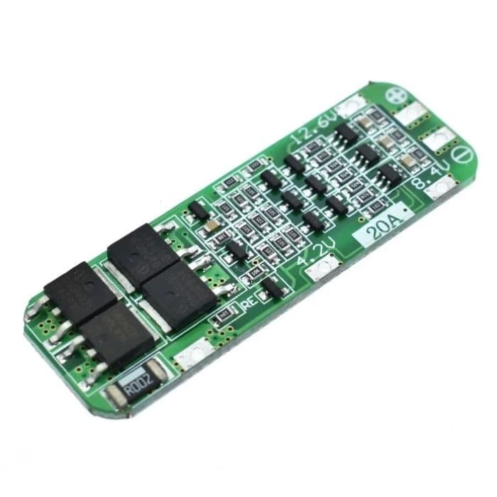 3 Series 20A 18650 Lithium Battery Protection Board - View 1