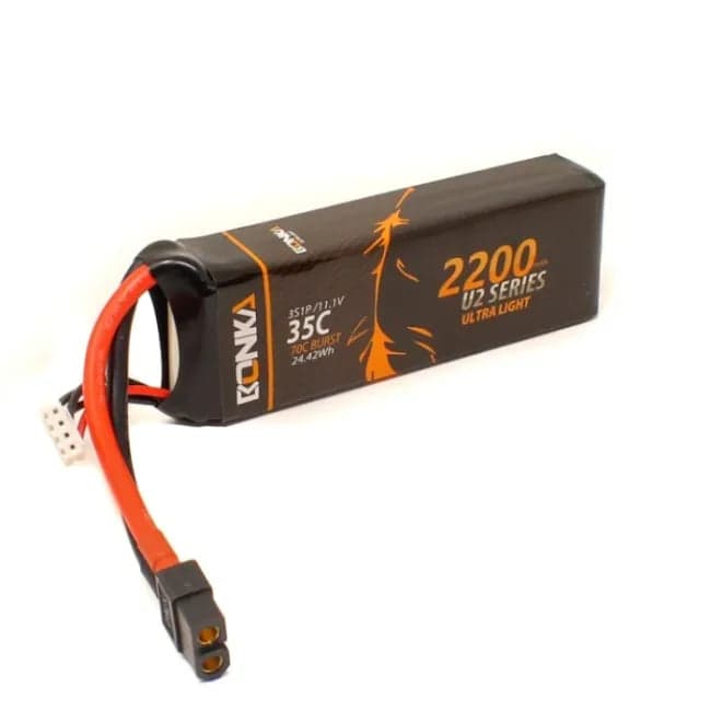 11.1V 2200mAh 35C 3S1P Bonka Lipo Battery - View 1