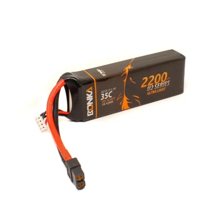 11.1V 2200mAh 35C 3S1P Bonka Lipo Battery - View 3