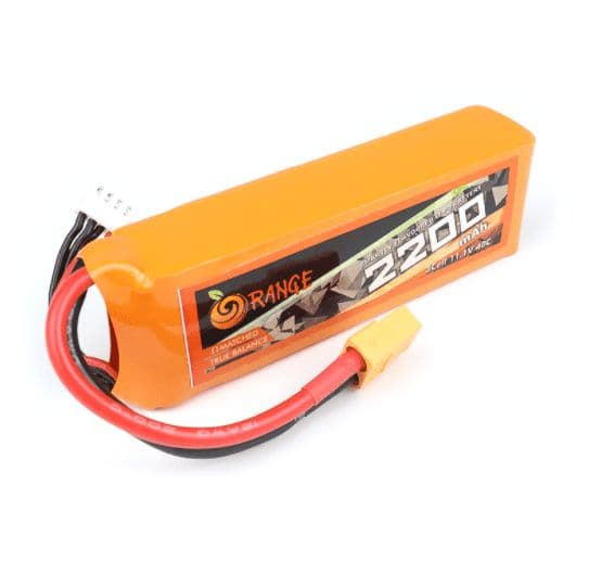 11.1V 2200mAh 3S 40C/80C Lithium polymer battery - View 2