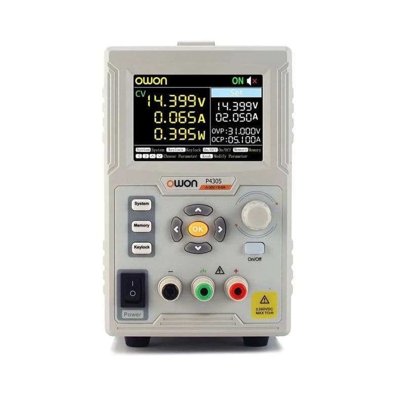 Owon P4305 30V 5A Programmable DC Power Supply - View 1