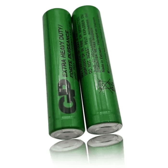 GP AAA 24G R03 Carbon Battery 1.5V Non-rechargeable (Pack of 2) - View 3