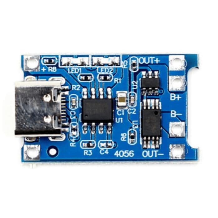 TP4056 Battery Charger C Type Module with Protection - View 2