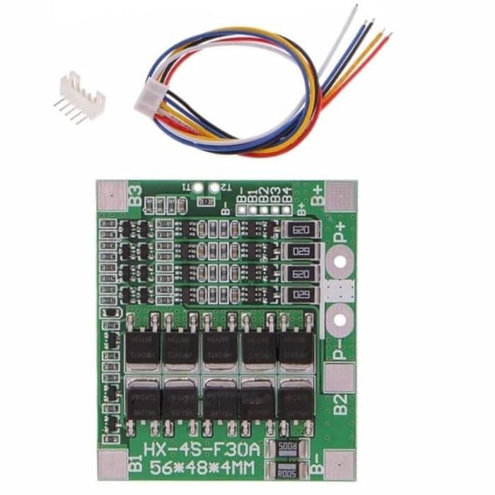 Flash 4S 30A 148V Li-Ion Lithium 18650 Battery Protection Board - View 1