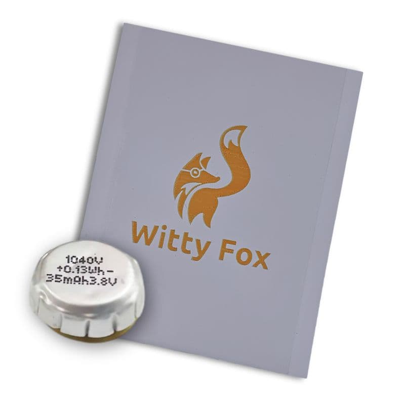 Witty Fox 35mAh Rechargeable 3.7V LiPo Battery - View 3