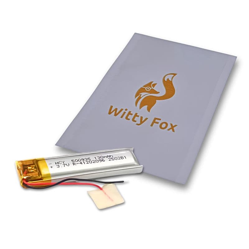 Witty Fox 130mAh Rechargeable 3.7V LiPo Battery - View 3