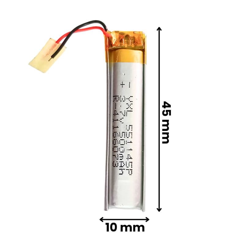 Witty Fox 500mah Rechargeable 3.7v LiPo Battery - View 2