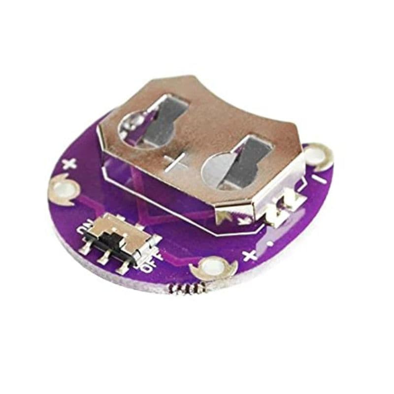 LilyPad CR2032 Coin Cell Battery Holder - View 2