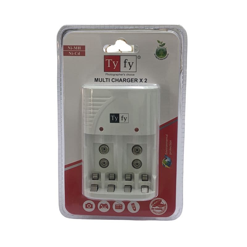 TYFY Multi Charger X2 WITH 9V BATTERY OPTION - View 1