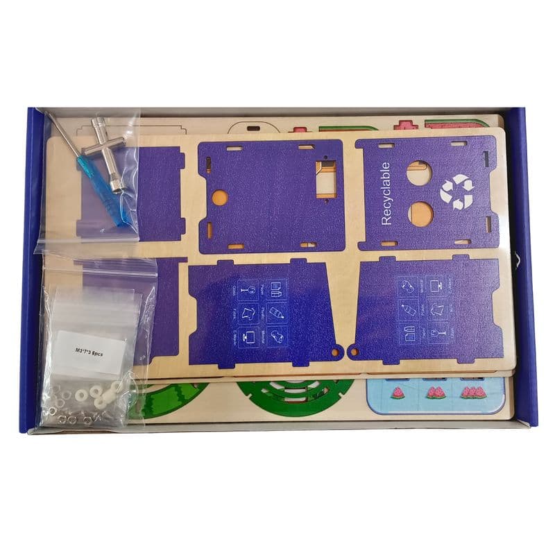 ACEBOTT QE201 Wooden Board for ESP32 Basic Starter Kit (Expansion Pack) - View 2
