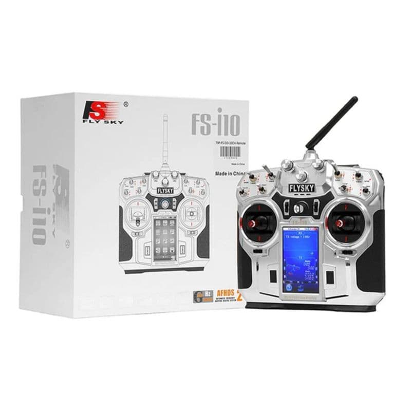 Flysky FS-i10 10CH 2.4GHz AFHDS 2 LCD Transmitter with Receiver - View 2