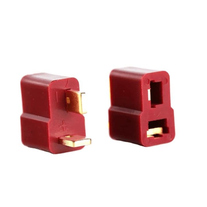 T Plug Deans Connector for LiPo Battery Male and Female Pair - View 3