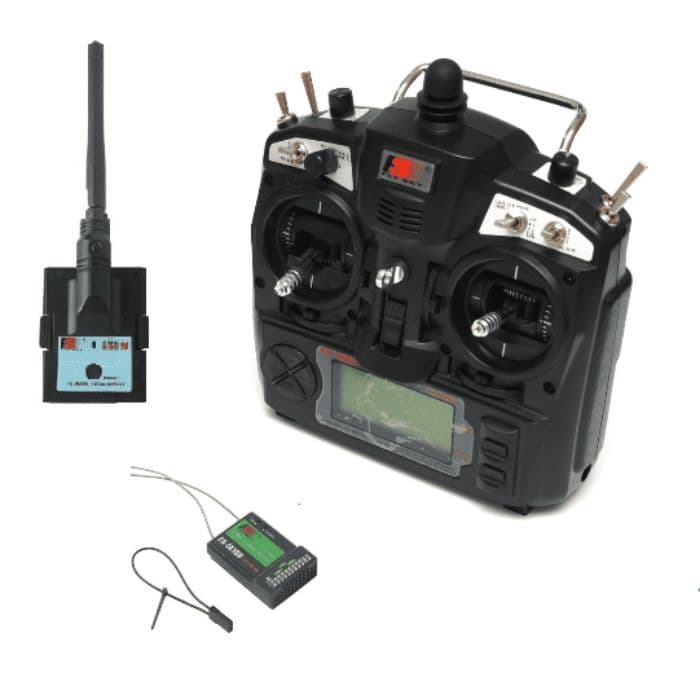 FS-TH9X 2.4GHz 9CH Upgrade Transmitter with FS-IA10B Receiver - View 1