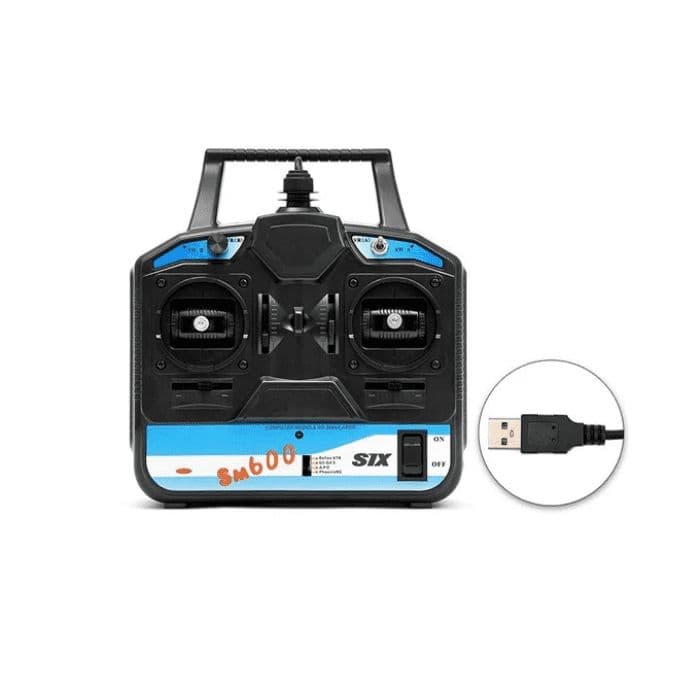 FS-SM600 6CH USB Powered Controller with SuperSimX Simulator (Mode 2) - View 2
