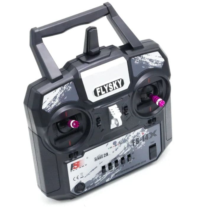 FlySky FS-i4X 2.4GHz 4CH AFHDS R/C Transmitter with FS-A6 Receiver - View 2