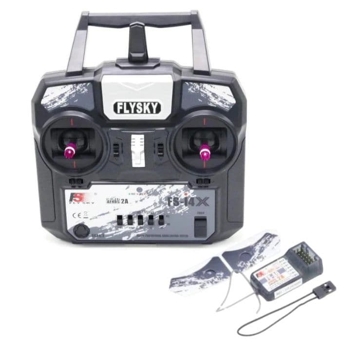 FlySky FS-i4X 2.4GHz 4CH AFHDS R/C Transmitter with FS-A6 Receiver - View 3
