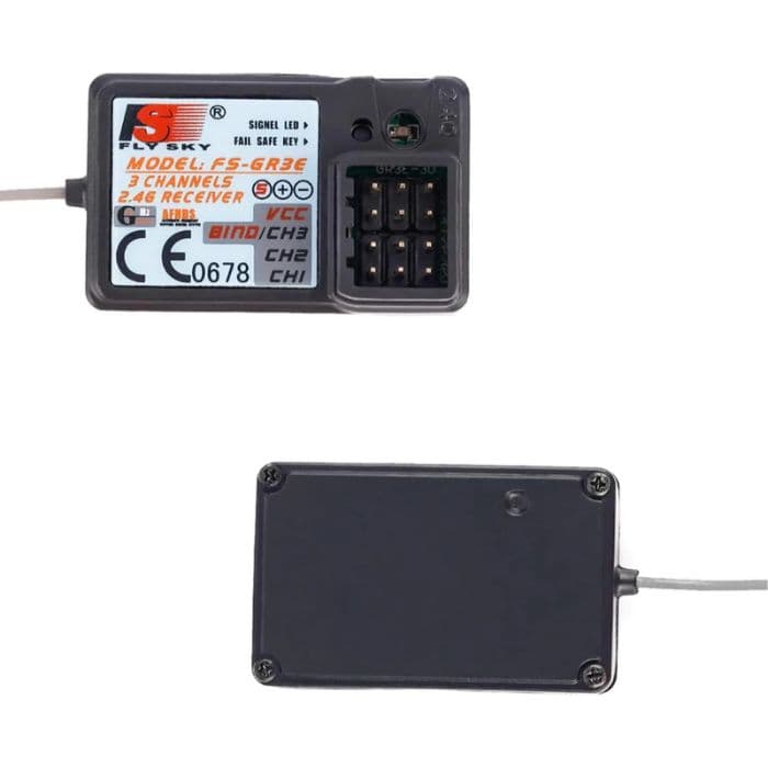 FlySky FS-GR3E 2.4G 3CH Receiver - View 3