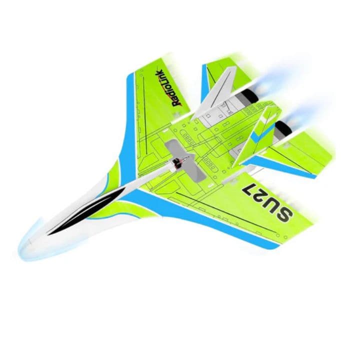 Radiolink SU27 Fighter RC Plane Radio Controlled Airplane(RTF) 4000KV Brushless Motor Fixed Wing Gyroscope Assist for Beginners - View 2