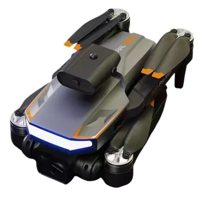 P18 Pro Foldable FPV Drone with Triple HD 4K Camera and Brushless Motor - View 3