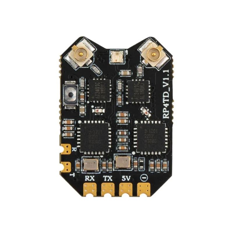 RadioMaster RP4TD ExpressLRS 2.4GHz Diversity Nano Receiver Board for Drone with Dual Antennas - View 2