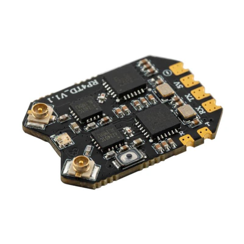 RadioMaster RP4TD ExpressLRS 2.4GHz Diversity Nano Receiver Board for Drone with Dual Antennas - View 3