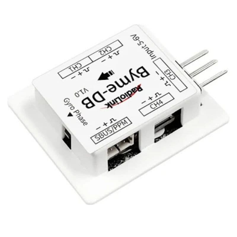 Radiolink Byme-DB 4 Channel 3-Axis Flight Controller with Gyro Stabilizer for RC Planes - View 2