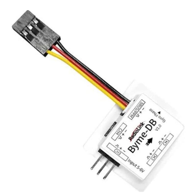 Radiolink Byme-DB 4 Channel 3-Axis Flight Controller with Gyro Stabilizer for RC Planes - View 3