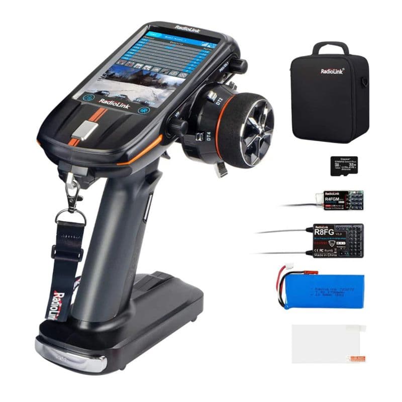 Radiolink RC8X RC Transmitter and Receiver with 8CH 2.4G, R8FG&R4FGM V2.1 Gyro -RS6051 - View 2