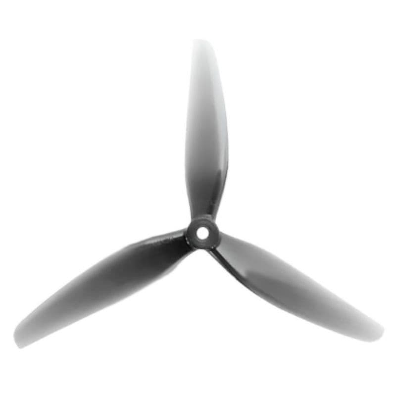 HQProp 7X4X3 Light Grey (2CW+2CCW)-Poly Carbonate Triblade Propeller - View 1