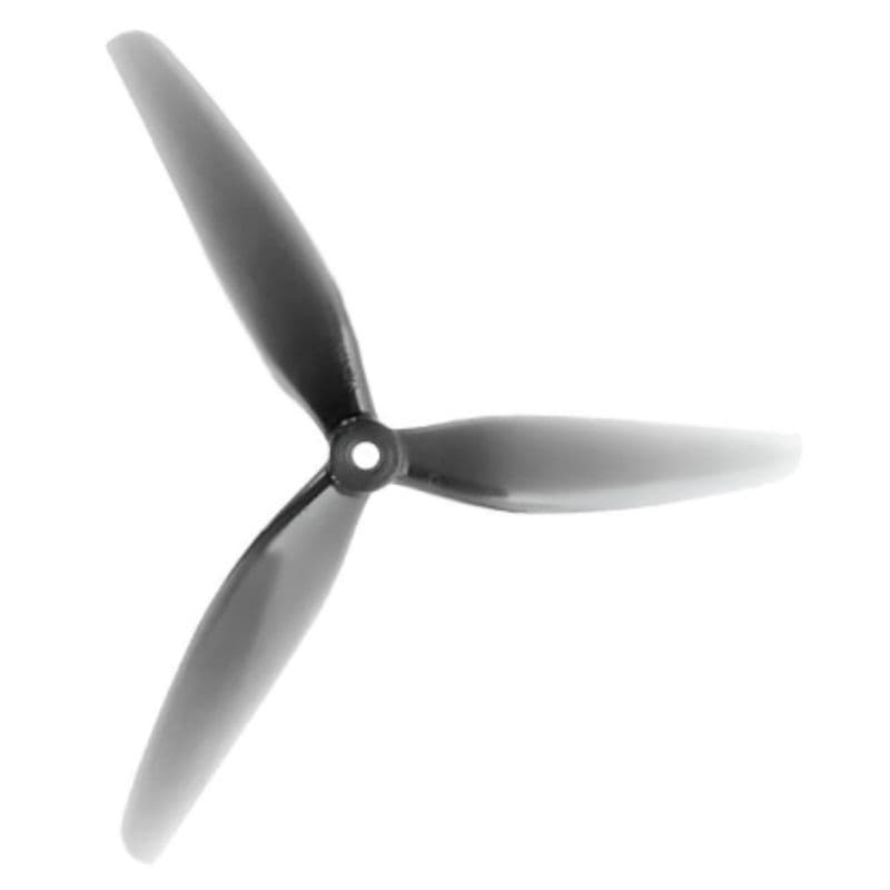 HQProp 7X4X3 Light Grey (2CW+2CCW)-Poly Carbonate Triblade Propeller - View 3
