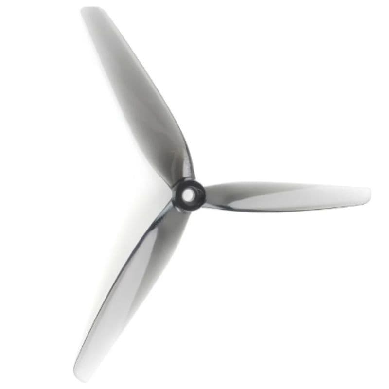 HQProp 7X3.5X3 Light Grey (2CW+2CCW)-Poly Carbonate Triblade Propeller - View 3