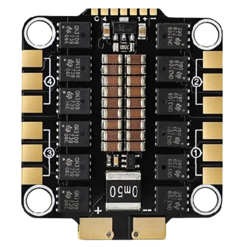 HGLRC SPECTER F460 Electronic Stack with 4-in-1 ESC - View 2