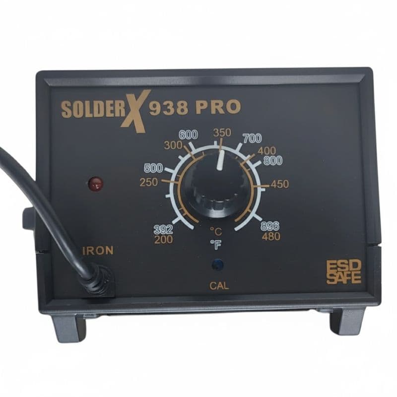 SOLDERX 938 PRO ESD Safe Analog Soldering Station - View 2