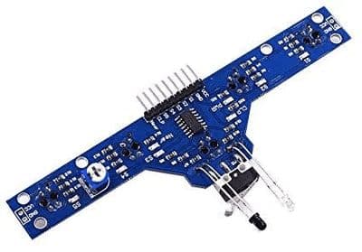 5 Channel IR Infrared CTRT5000 Line Detection Module - View 2