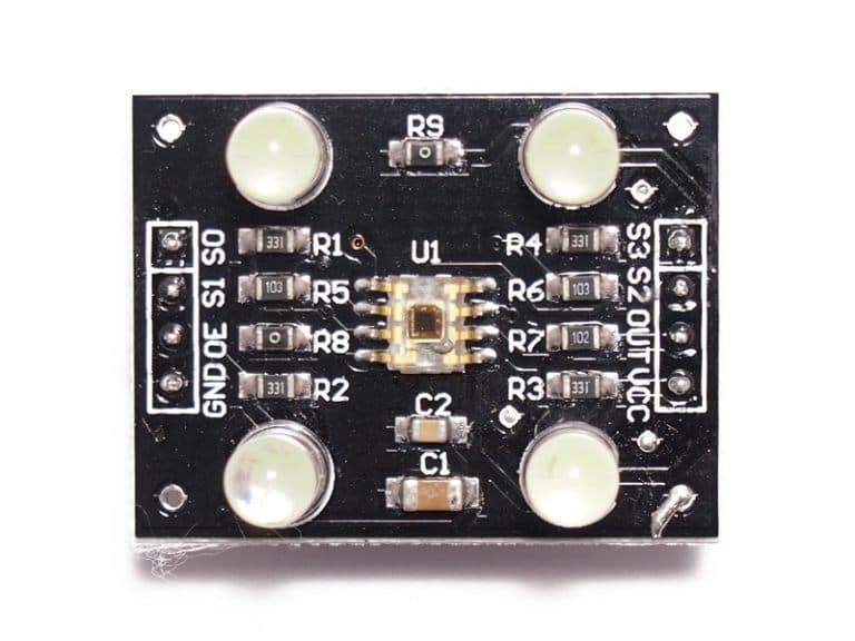 Color Recognition Sensor Module TCS3200D/TCS2300 - View 2