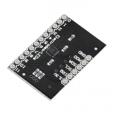 MPR121 - 12 Channel Capacitive Touch Sensor Controller Module - I2C Interface - View 3