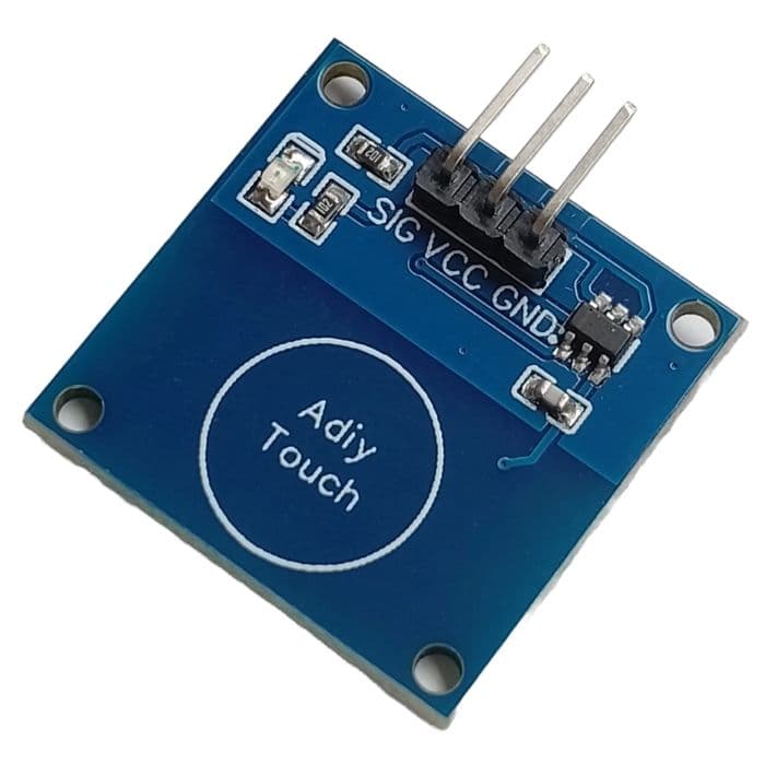 TTP223B Capacitive Touch Sensor Module - View 2