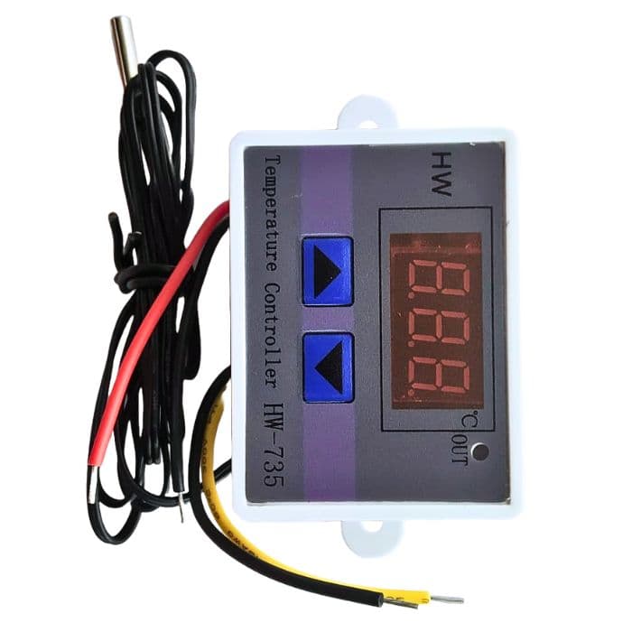XH-W3002 Intelligent Led Digital Microcomputer Temperature Controller Mini Thermostat Switch with Water-Resistant Sensor Probe 10A (Max) Multipurpose Controller - View 2