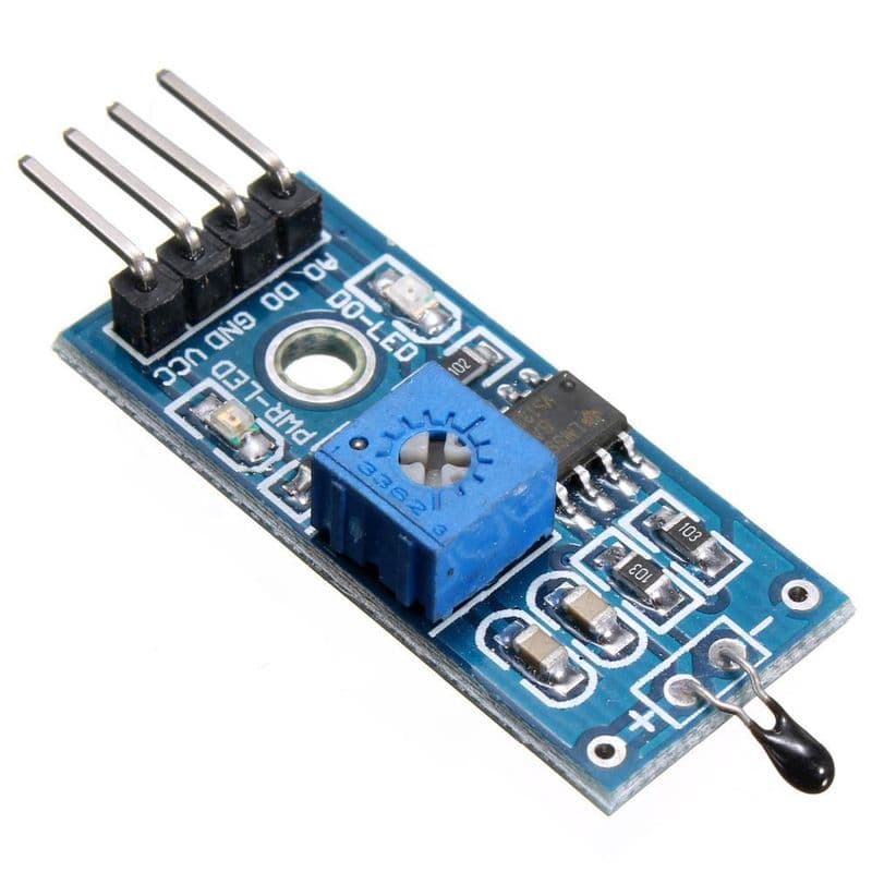 10K Thermistor Temperature Sensor Module(4 Pin) - View 1