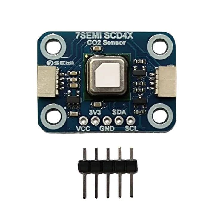 SCD41 High Accuracy CO2 Temperature and Humidity Sensor Breakout I2C - 7Semi - View 2
